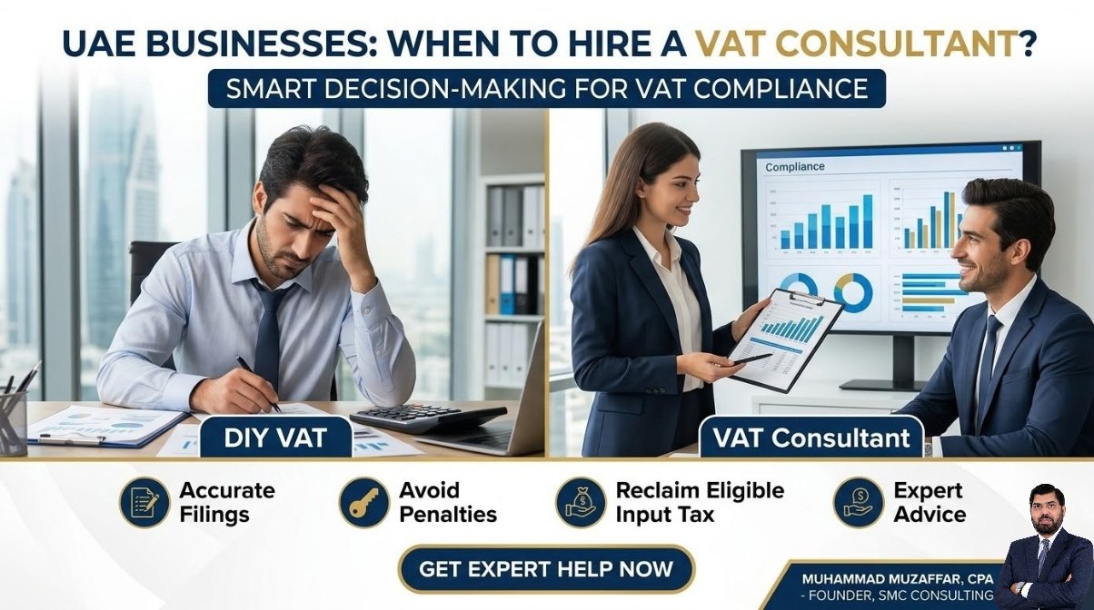 VAT Consultant in UAE - DIY vs Professional Services.